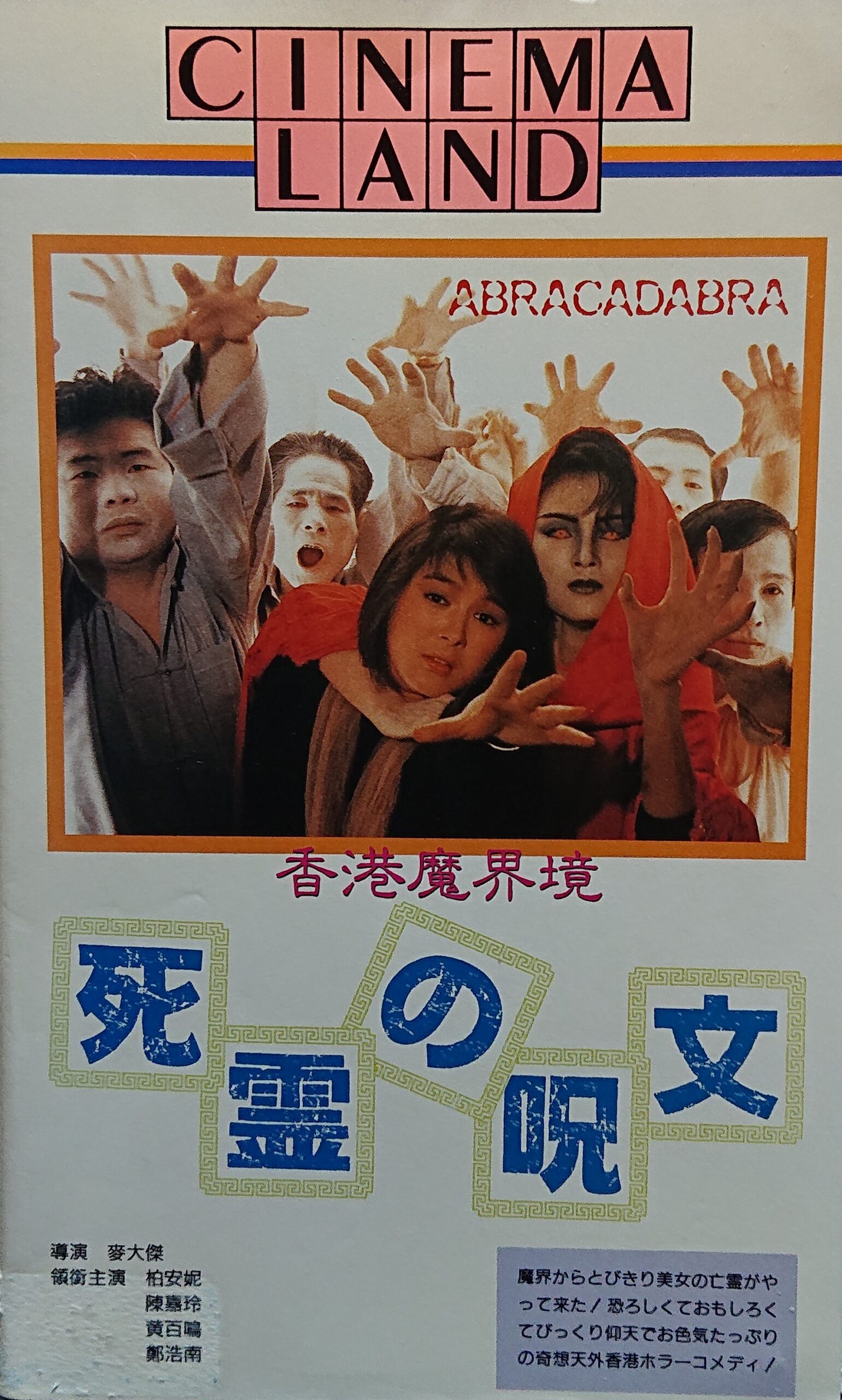 レア作品！香港映画】香港魔界境 死霊の呪文(天靈靈．地靈靈